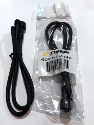 60 cm 4-pin kabel förlängningskabel
